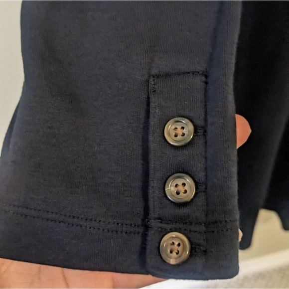 Lands's End Long Sleeve Dress Baumwolle Cotton - Picture 4 of 8